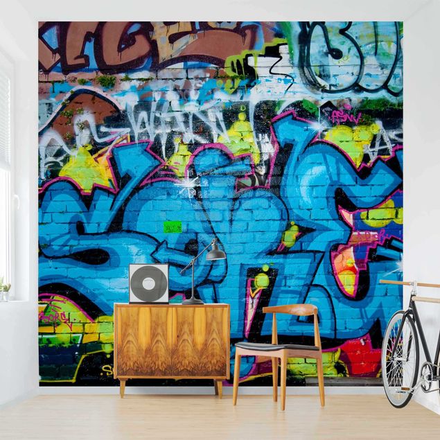 Modern wallpaper designs Colours of Graffiti