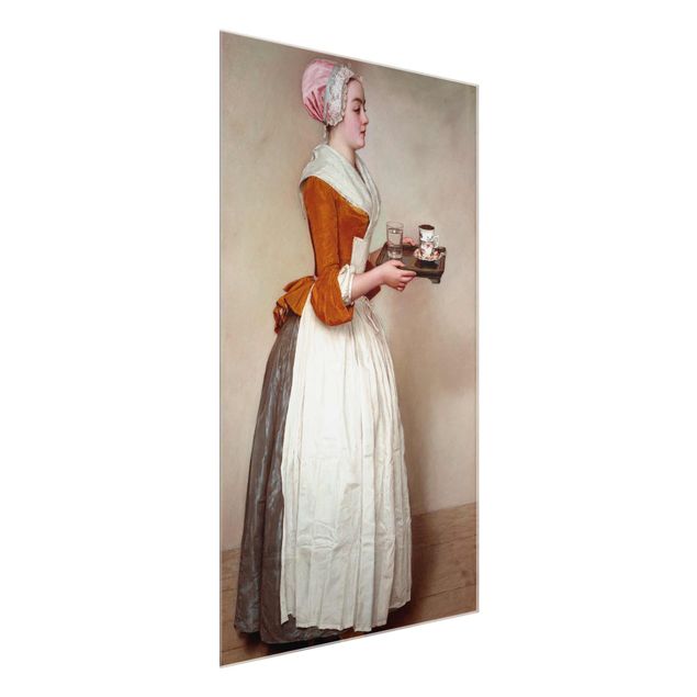 Art posters Jean Etienne Liotard - The Chocolate Girl