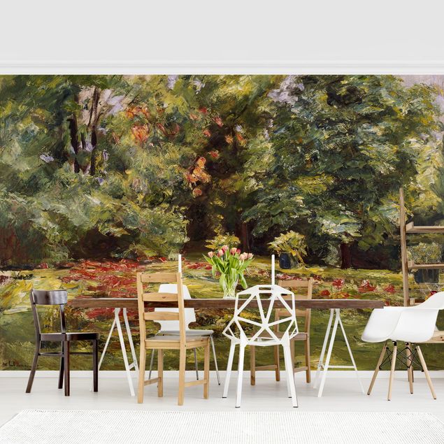 Art style Max Liebermann - Flower Terrace Wannseegarten