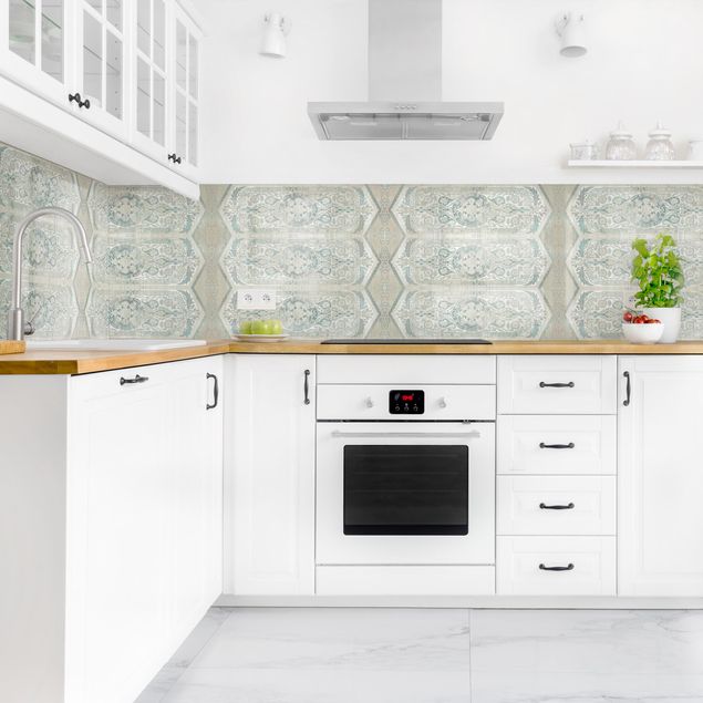 Kitchen splashback patterns Wood Panels Persian Vintage VIII