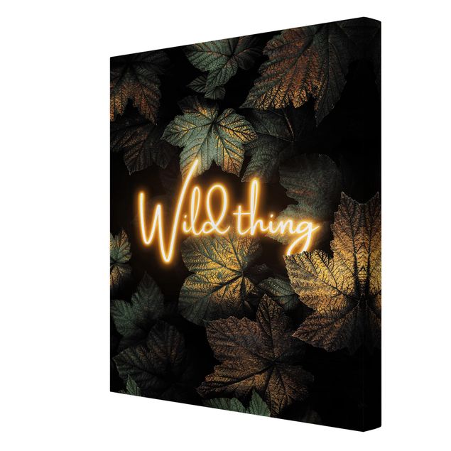 Prints Wild Thing Golden Leaves