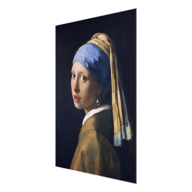 Prints portrait Jan Vermeer Van Delft - Girl With A Pearl Earring