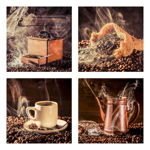 Coffee wall print Coffee - Steam