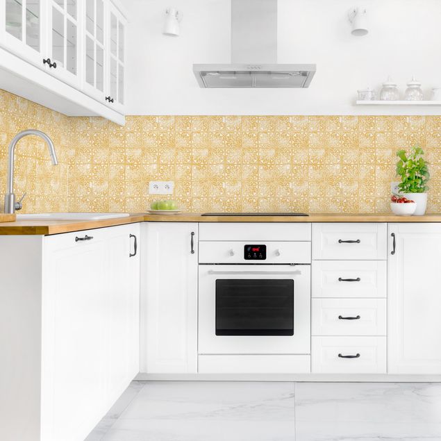 Kitchen splashback patterns Vintage Art Deco Pattern Tiles II