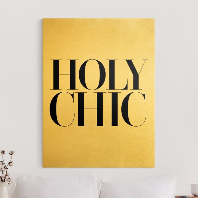Prints quotes HOLY CHIC