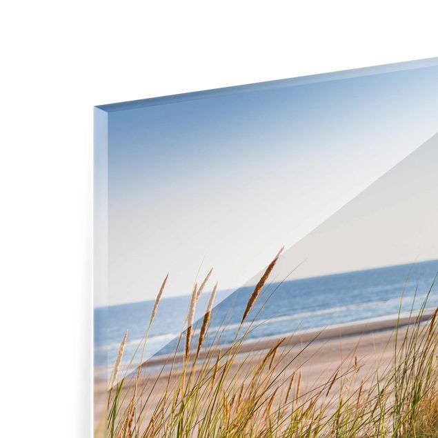 Glass prints beach Beach Dune At The Sea