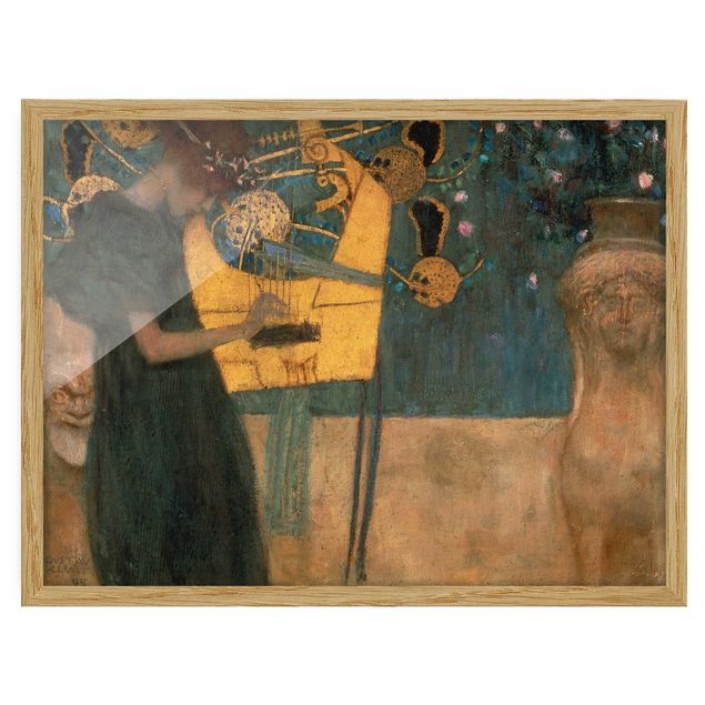 Art prints Gustav Klimt - Music