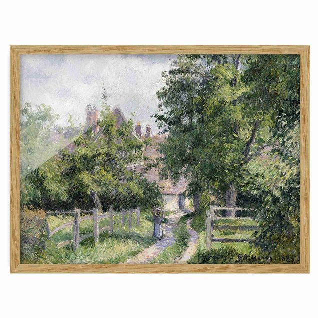 Post impressionism Camille Pissarro - Saint-Martin Near Gisors