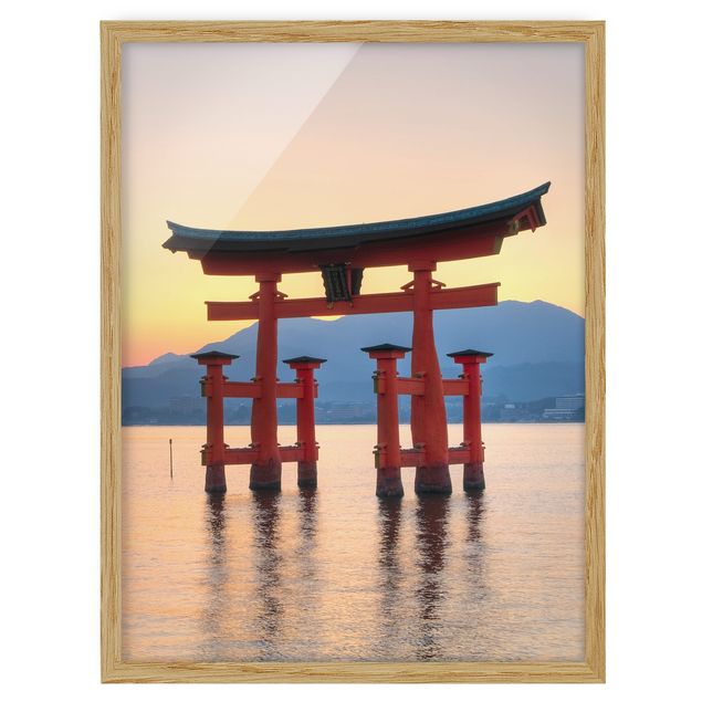 Modern art prints Torii At Itsukushima