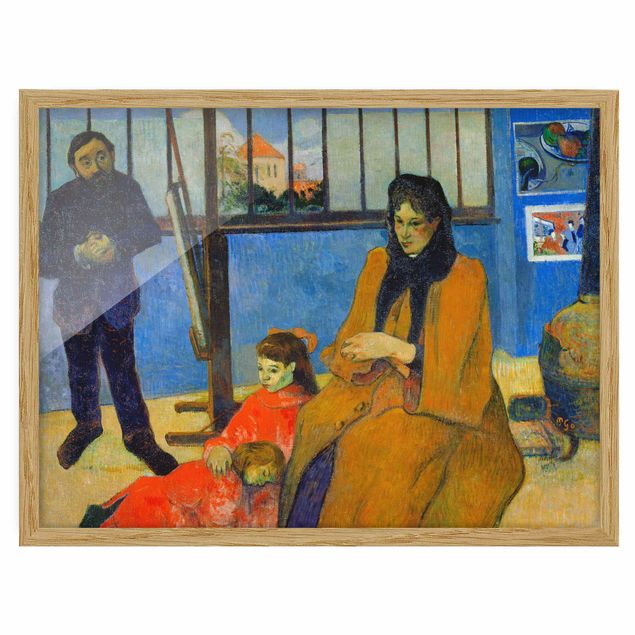 Canvas art Paul Gauguin - The Schuffenecker Family