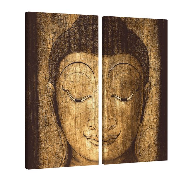 Prints modern Smiling Buddha