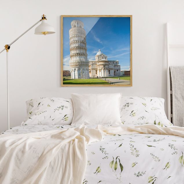Contemporary art prints The Leaning Tower of Pisa