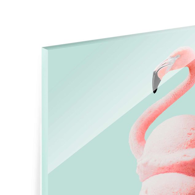 Jonas Loose Ice Cream Cone With Flamingo