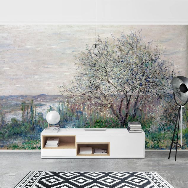 Modern wallpaper designs Claude Monet - Spring in Vétheuil