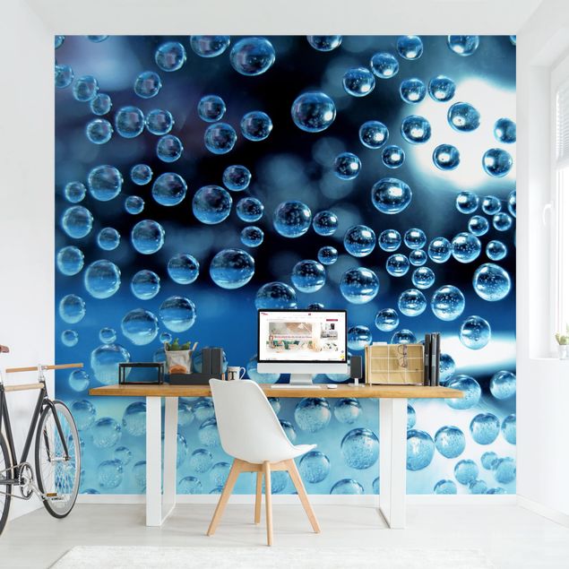 Contemporary wallpaper Dark Bubbles