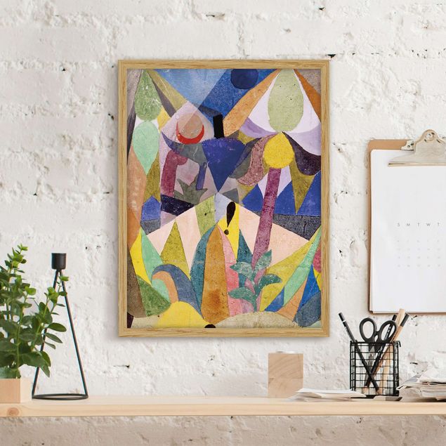 Art style Paul Klee - Mild tropical Landscape