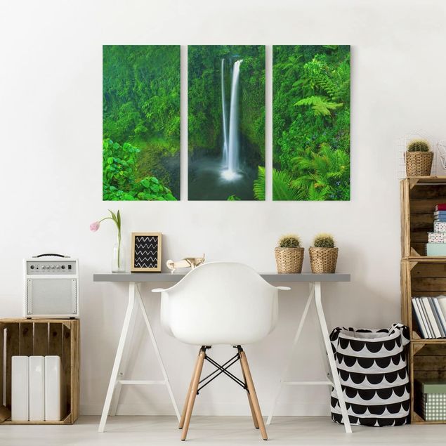 Tree print Heavenly Waterfall