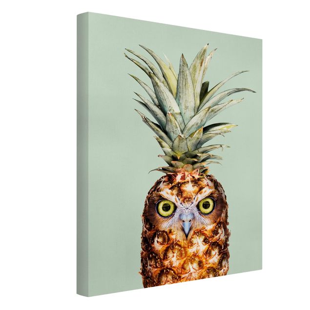 Prints animals Pineapple With Owl