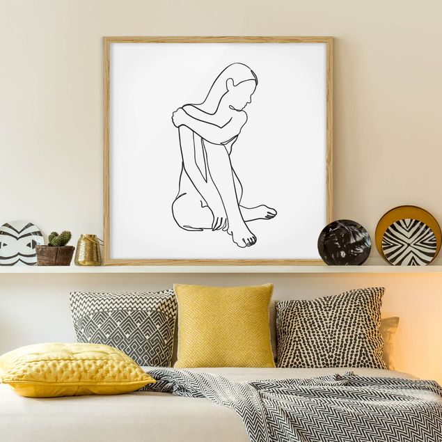 Art styles Line Art Woman Nude Black And White