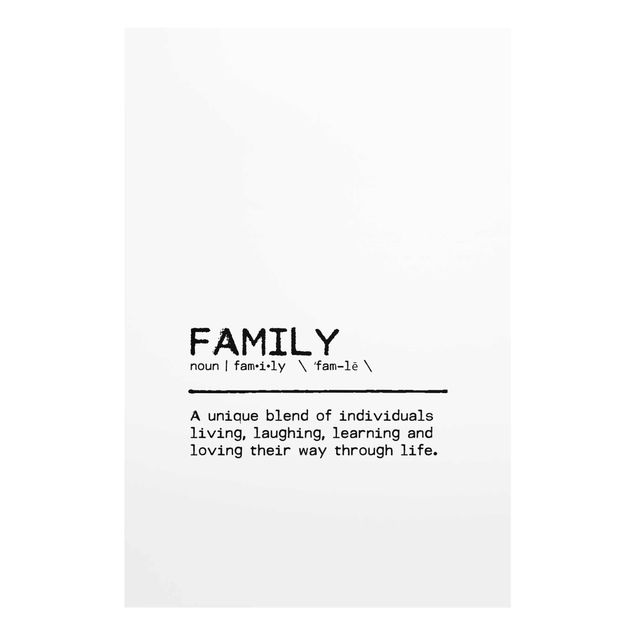 Prints Definition Family Unique