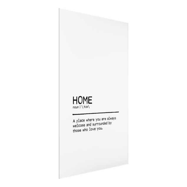 Framed quotes Definition Home Welcome