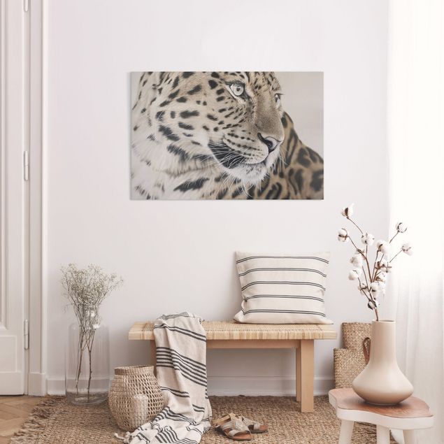 Cat canvas The Leopard