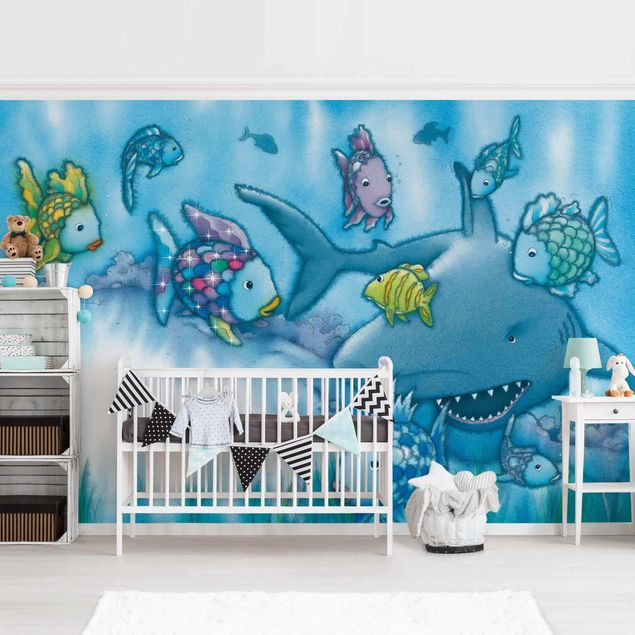 Nursery decoration The Rainbow Fish - Shark Attack