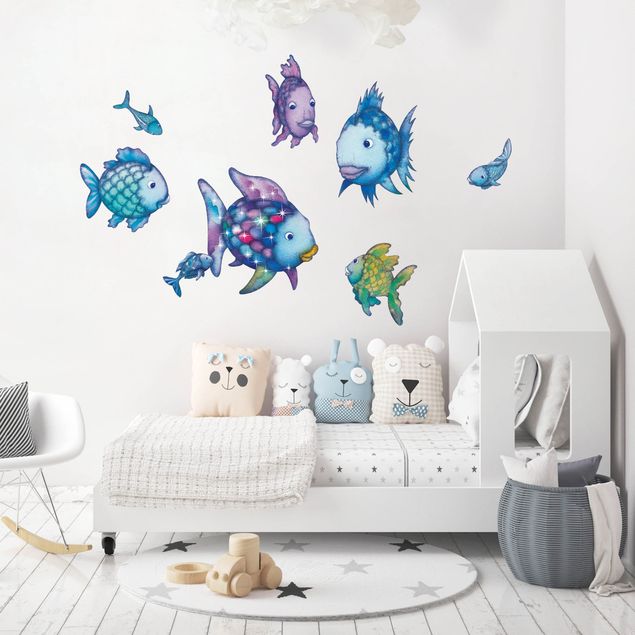 Animal wall decals The Rainbow Fish - Paradise Under Water