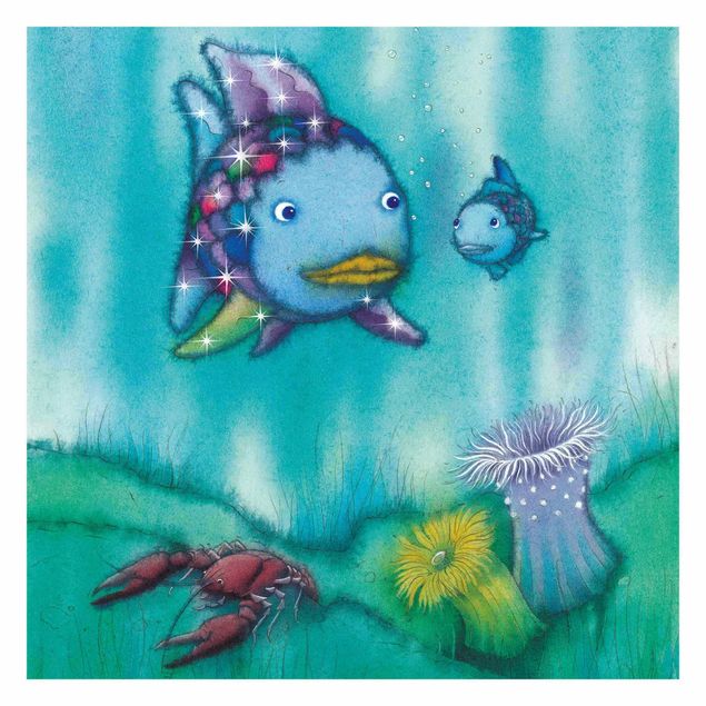 Wallpapers grey The Rainbow Fish - Two Fish Friends Out And About