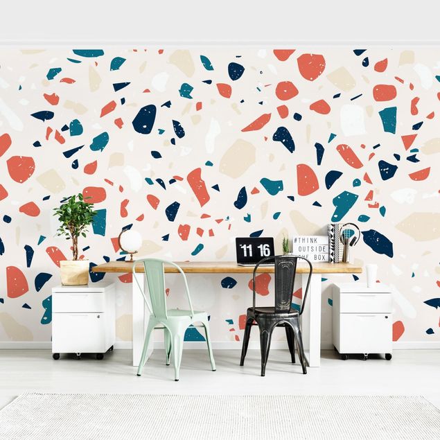 Wallpapers patterns Detailed Terrazzo Pattern Turin