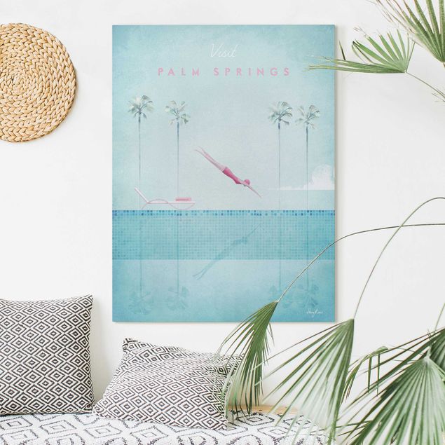 Kitchen Travel Poster - Palm Springs