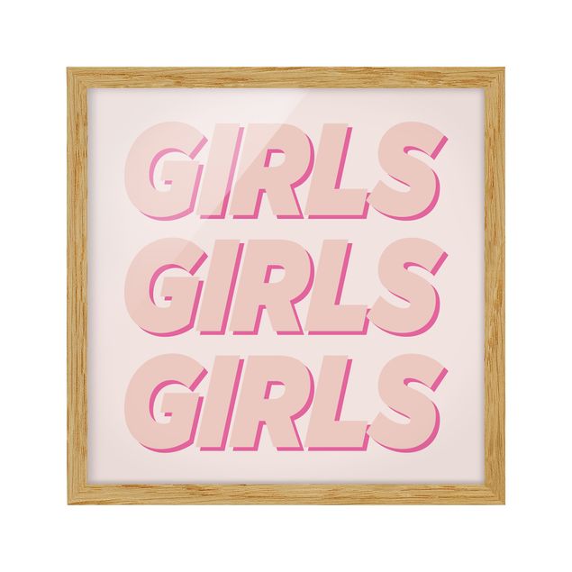 Contemporary art prints Girls Girls Girls
