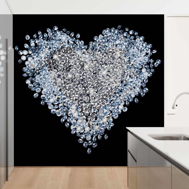 Wallpapers patterns Diamond Heart