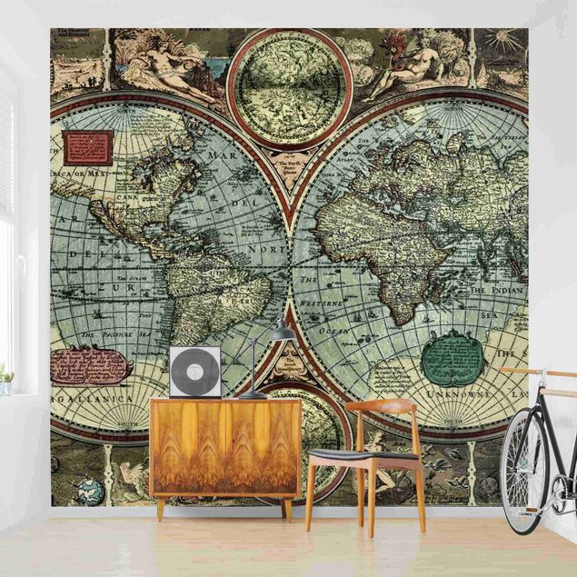 Vintage aesthetic wallpaper The Old World