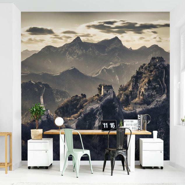 Aesthetic vintage wallpaper The Great Chinese Wall