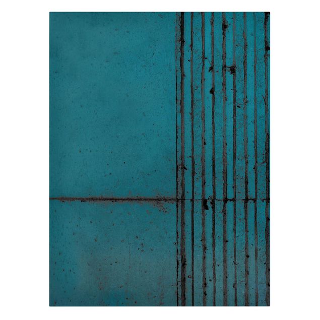 Wall art turquoise The Stairs