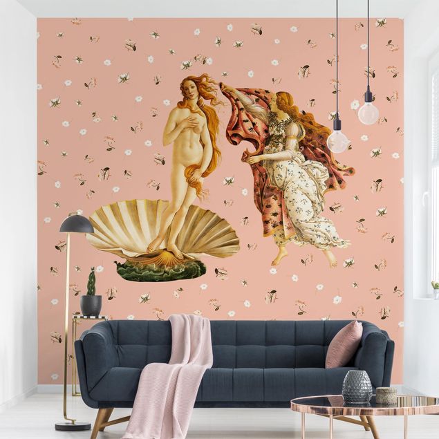 Uta Naumann The Venus By Botticelli On Pink