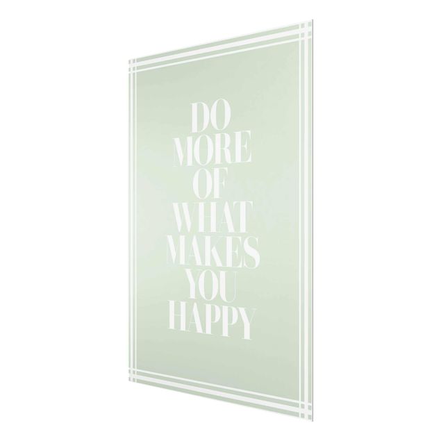 Glas Magnetboard Do More Of What Makes You Happy With Frame