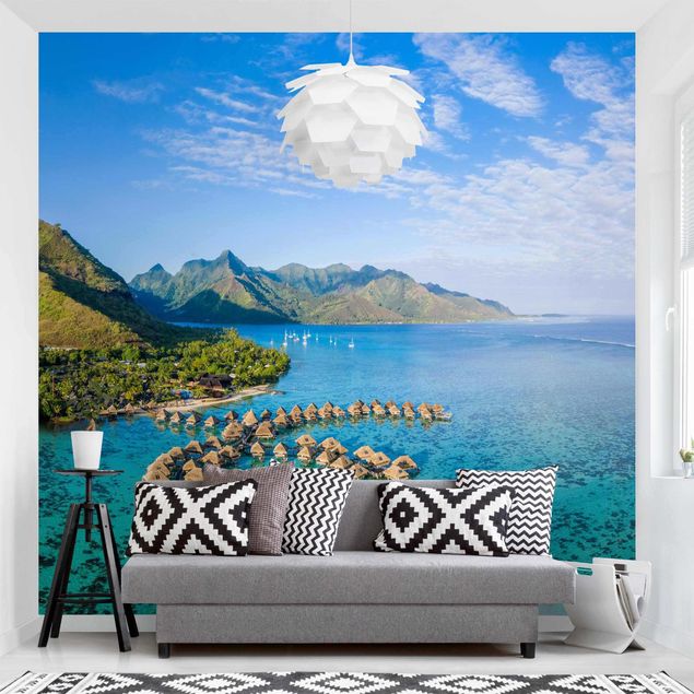 Caribbean beach wallpaper Dream of Moorea