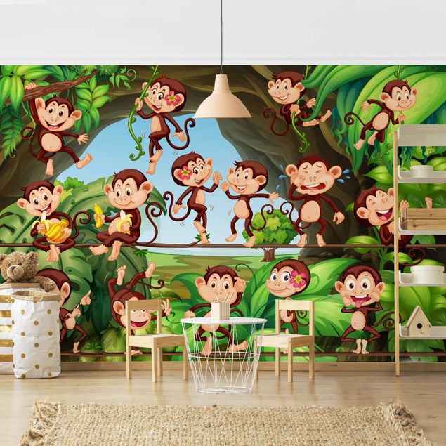 Wallpapers animals Jungle Monkeys
