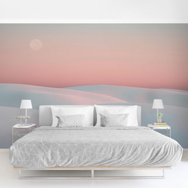 Peel and stick wallpaper Dunes In The Moonlight