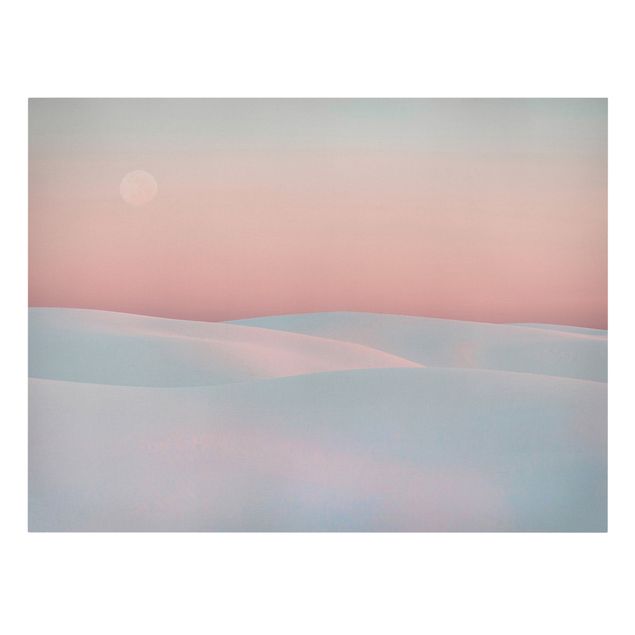 Contemporary art prints Dunes In The Moonlight