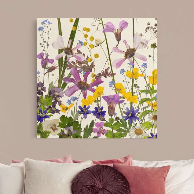 Canvas art prints Fragrant Flower Meadow