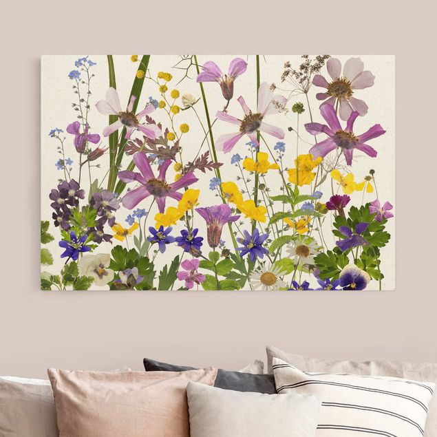 Canvas prints art print Fragrant Flower Meadow