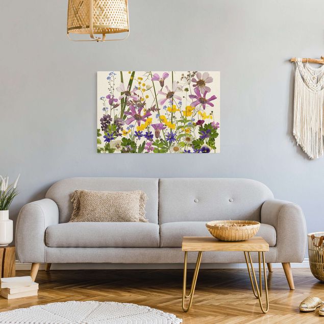 Floral canvas Fragrant Flower Meadow