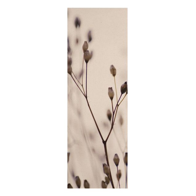 Prints modern Dark Buds On Wild Flower Twig