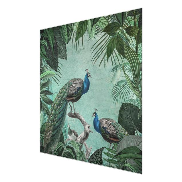Andrea Haase Shabby Chic Collage - Noble Peacock