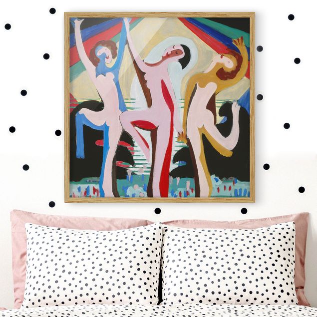 Art styles Ernst Ludwig Kirchner - colour Dance