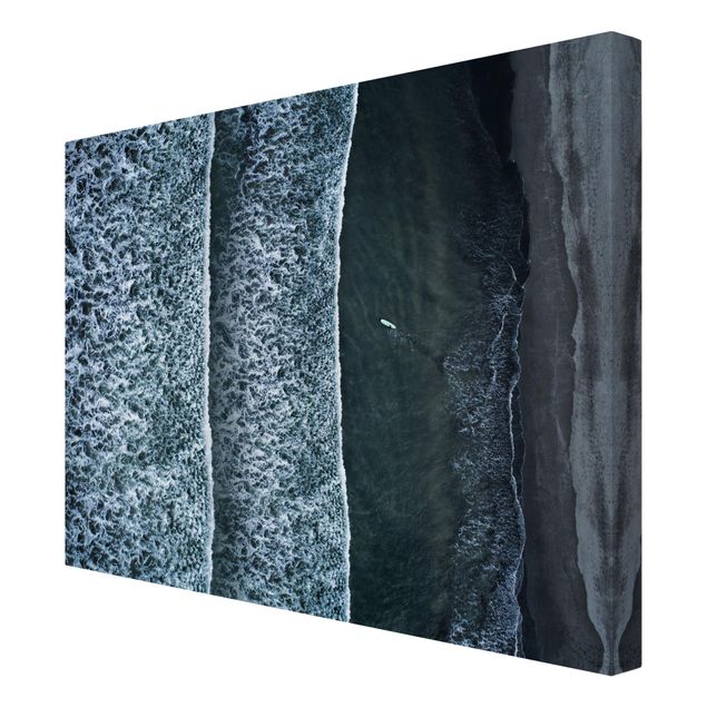 Landscape canvas wall art Aerial View - The Challenger