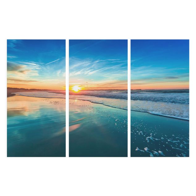Canvas prints sea Romantic Sunset By The Sea